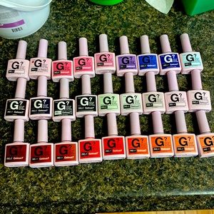 Lot of 27 NCLA gel polishes used